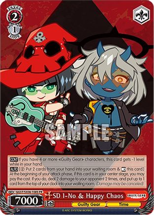 Image of SD I-No & Happy Chaos (Foil) (GGST/SX06-108S PR) - Guilty Gear -Strive-