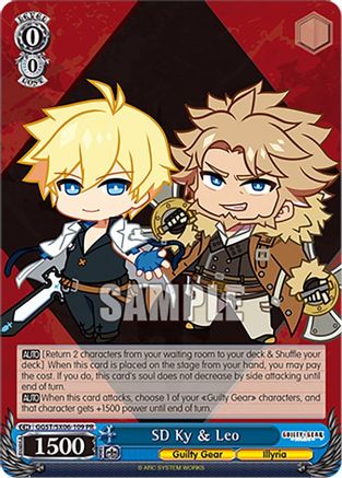 Image of SD Ky & Leo (GGST/SX06-109 PR) - Guilty Gear -Strive-