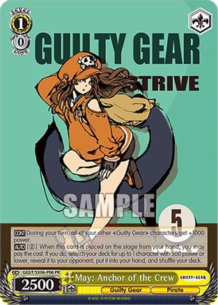 Image of May: Anchor of the Crew (GGST/SX06-P06 PR) - Guilty Gear -Strive-