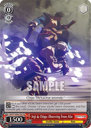 Image of Anji & Chipp: Observing From Afar (GGST/SX06-T03 TD) - Guilty Gear -Strive-