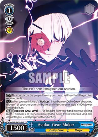 Image of Asuka: Gear Maker (GGST/SX06-T15 TD) - Guilty Gear -Strive-