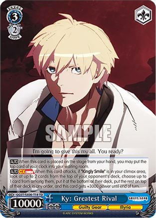 Image of Ky: Greatest Rival (GGST/SX06-T18 TD) - Guilty Gear -Strive-