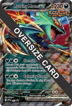 Image of Roaring Moon ex 067  - Holofoil Jumbo Cards - Promo