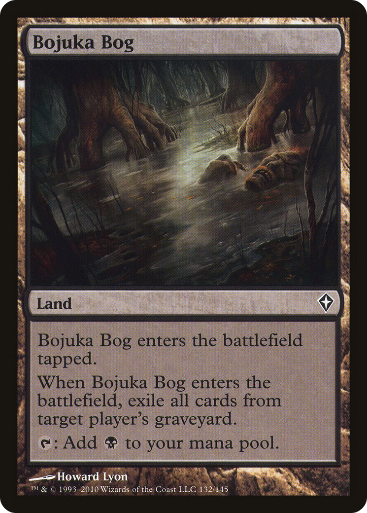 Image of Bojuka Bog (WWK-132) - Worldwake Foil