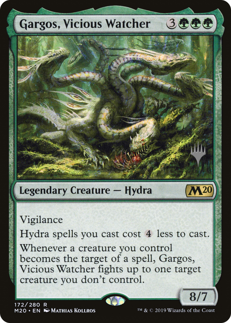 Image of Gargos, Vicious Watcher (PPM20-172) - Core Set 2020 Promos