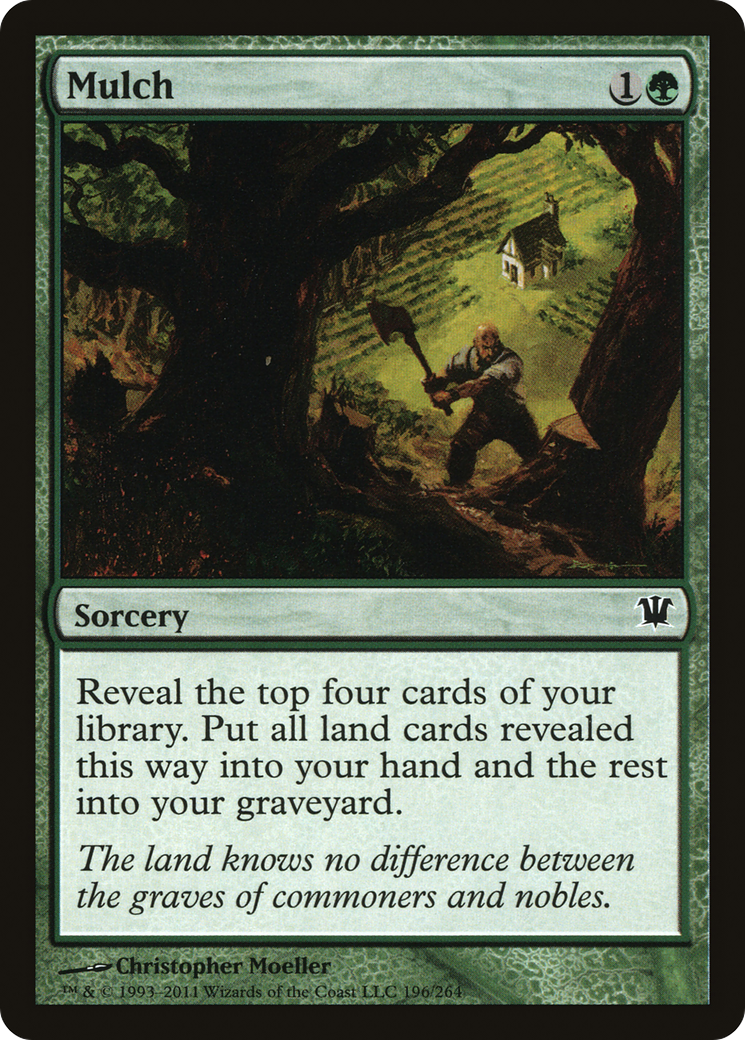Image of Mulch (ISD-196) - Innistrad Foil