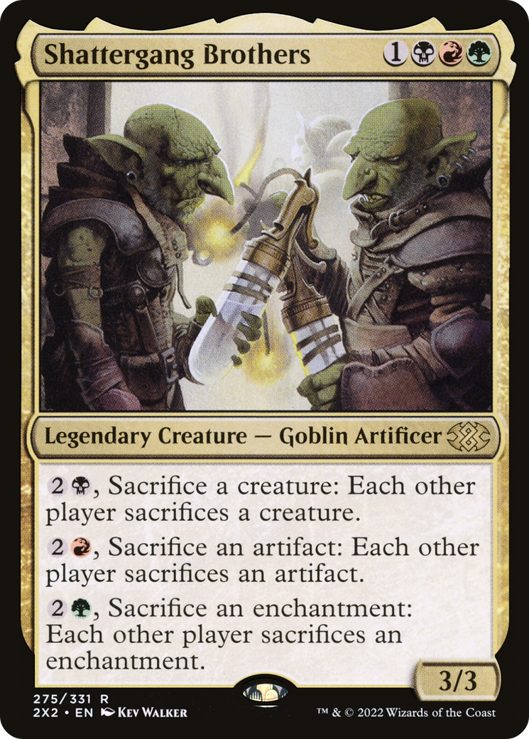 Image of Shattergang Brothers (2X2-275) - Double Masters 2022 Foil