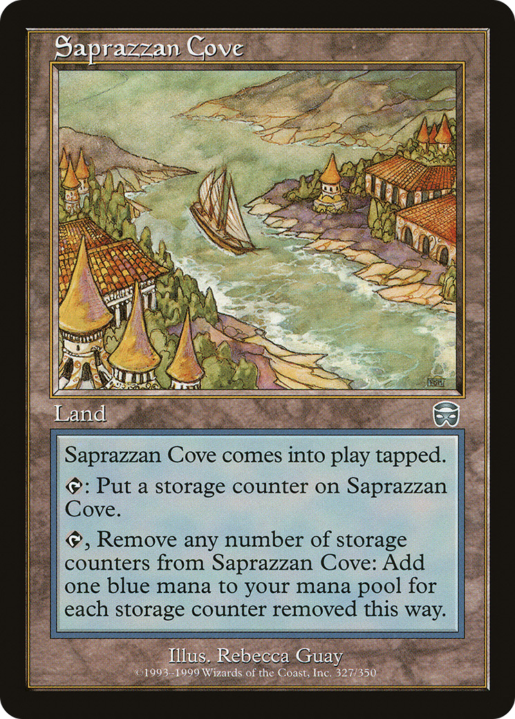 Image of Saprazzan Cove (MMQ-327) - Mercadian Masques Foil