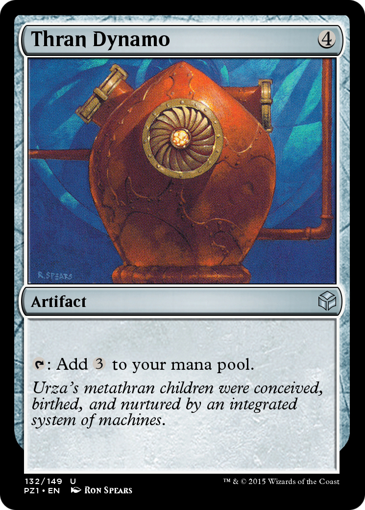 Image of Thran Dynamo (PZ1-132) - Legendary Cube Prize Pack