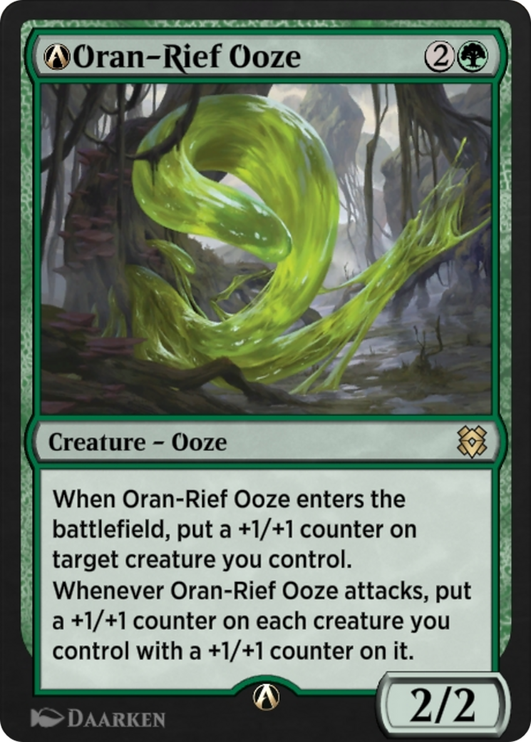 Image of A-Oran-Rief Ooze (ZNR-A-198) - Zendikar Rising