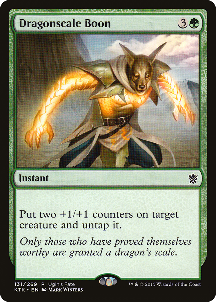 Image of Dragonscale Boon (FRF_UGIN-131) - Ugin's Fate