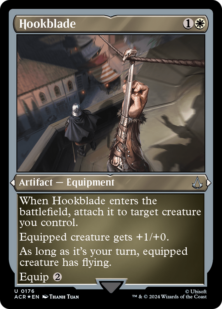 Image of Hookblade (ACR-176) - Assassin's Creed Etched Foil