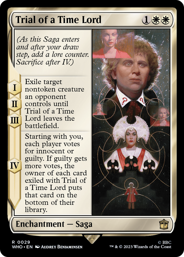Image of Trial of a Time Lord (WHO-029) - Doctor Who Foil
