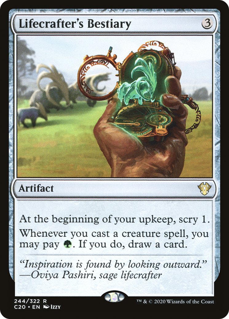 Image of Lifecrafter's Bestiary (C20-244) - Commander 2020