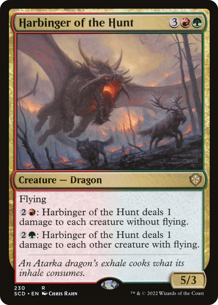 Image of Harbinger of the Hunt (SCD-230) - Starter Commander Decks