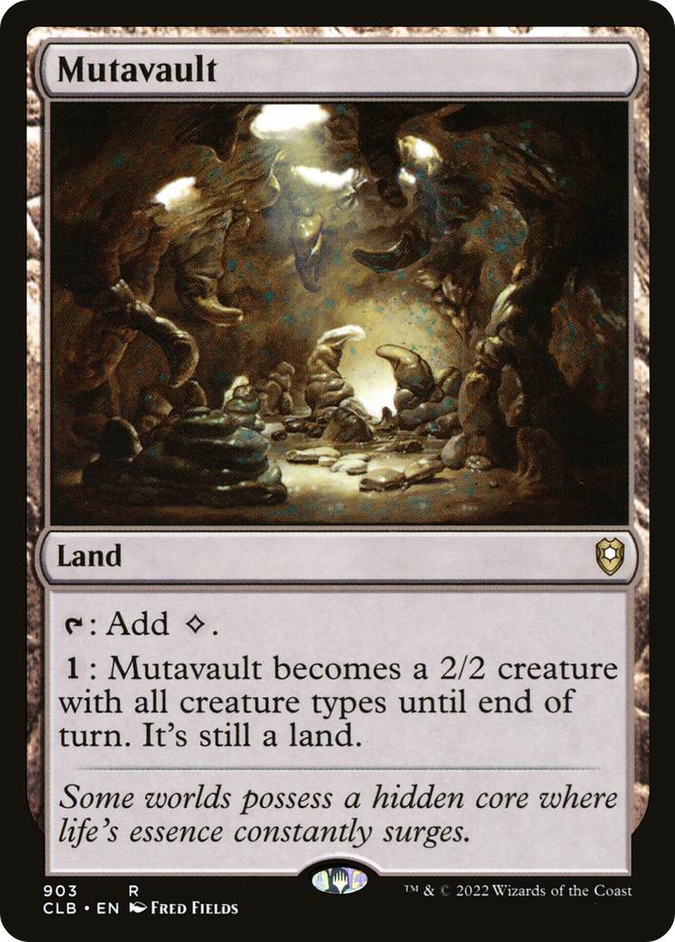 Image of Mutavault (CLB-903) - Commander Legends: Battle for Baldur's Gate