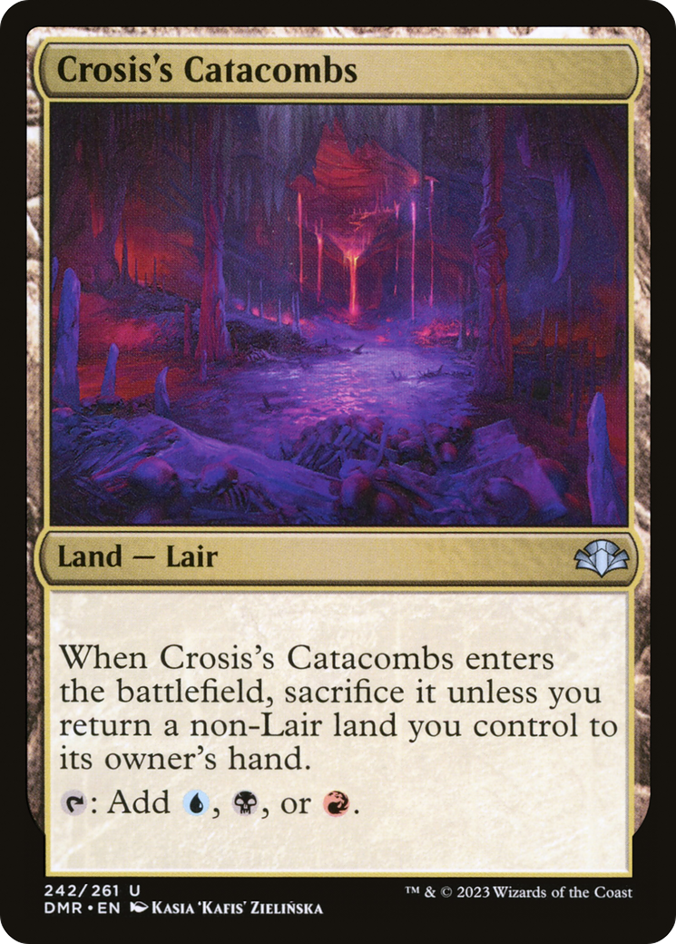 Image of Crosis's Catacombs (DMR-242) - Dominaria Remastered Foil