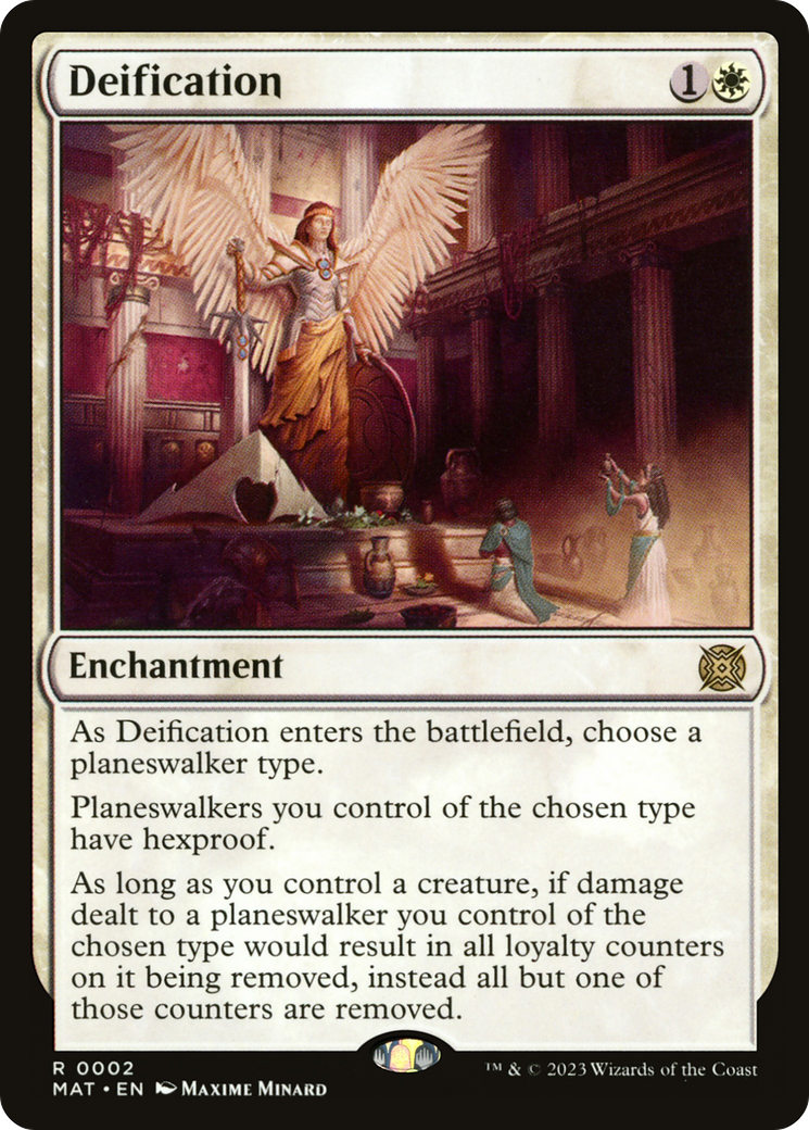Image of Deification (MAT-002) - March of the Machine: The Aftermath Foil