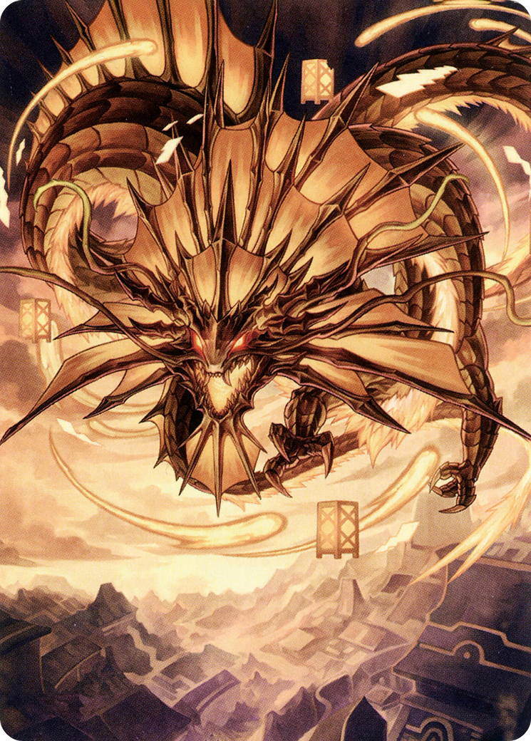 Image of Ao, the Dawn Sky // Ao, the Dawn Sky (ANEO-046) - Neon Dynasty Art Series (Borderless)