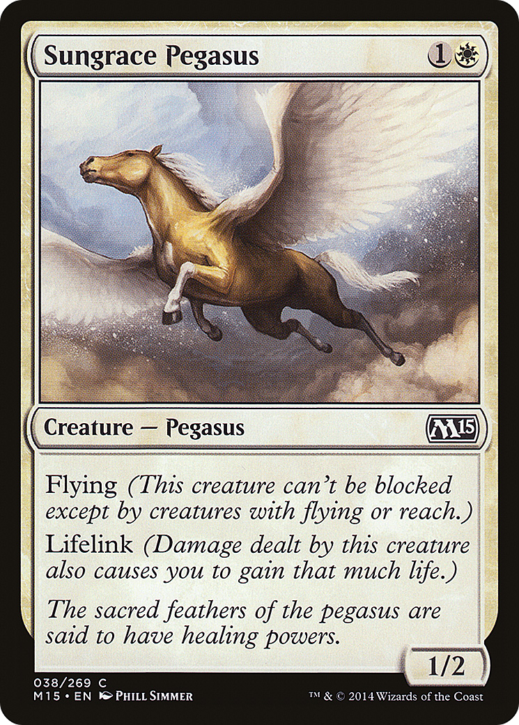 Image of Sungrace Pegasus (M15-038) - Magic 2015 Foil