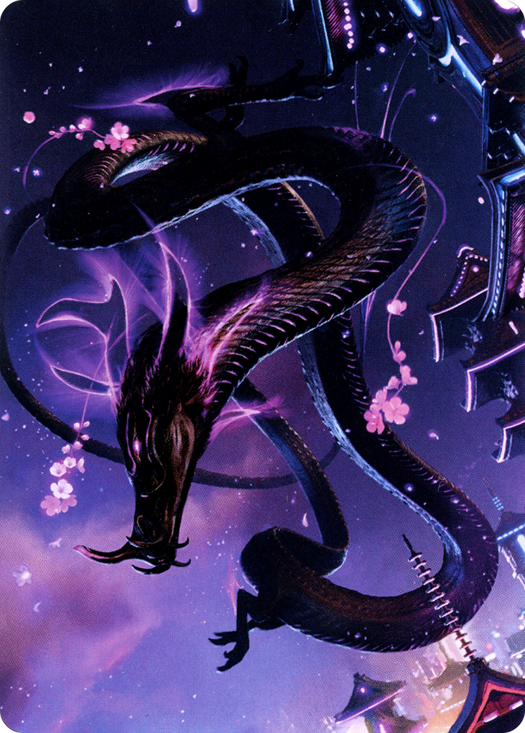 Image of Junji, the Midnight Sky // Junji, the Midnight Sky (ANEO-038) - Neon Dynasty Art Series (Borderless)