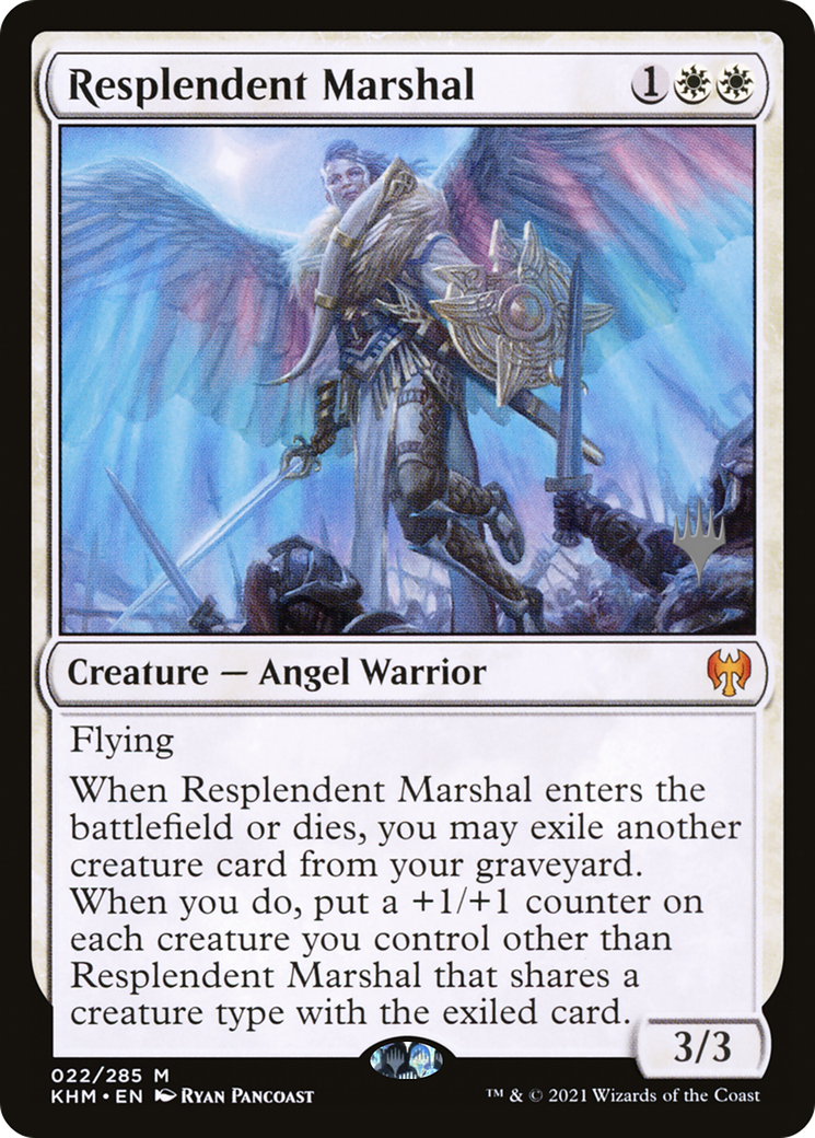 Image of Resplendent Marshal (PPKHM-022) - Kaldheim Promos Foil