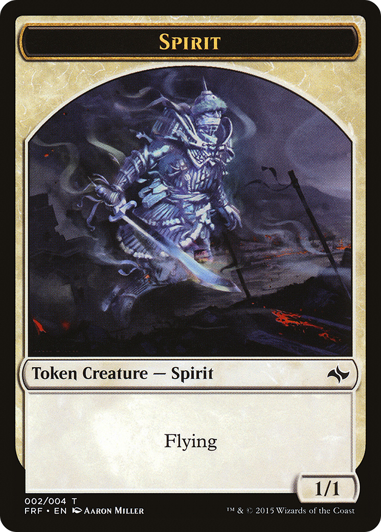 Image of Spirit Token (FRF-002) - Fate Reforged Tokens