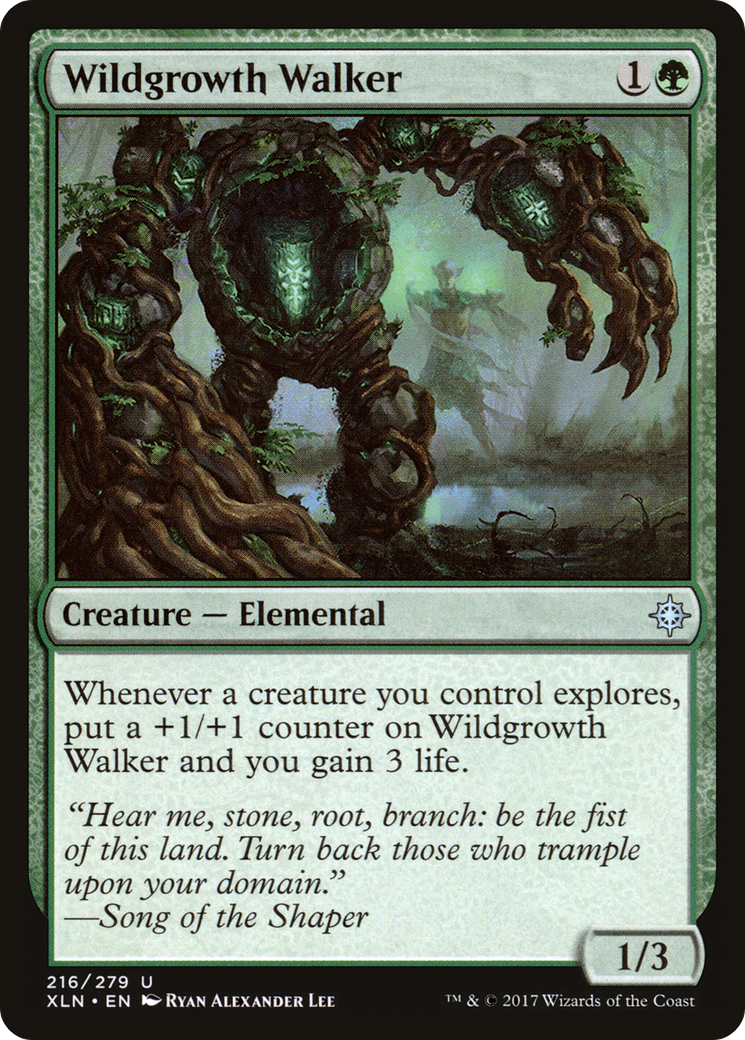 Image of Wildgrowth Walker (XLN-216) - Ixalan