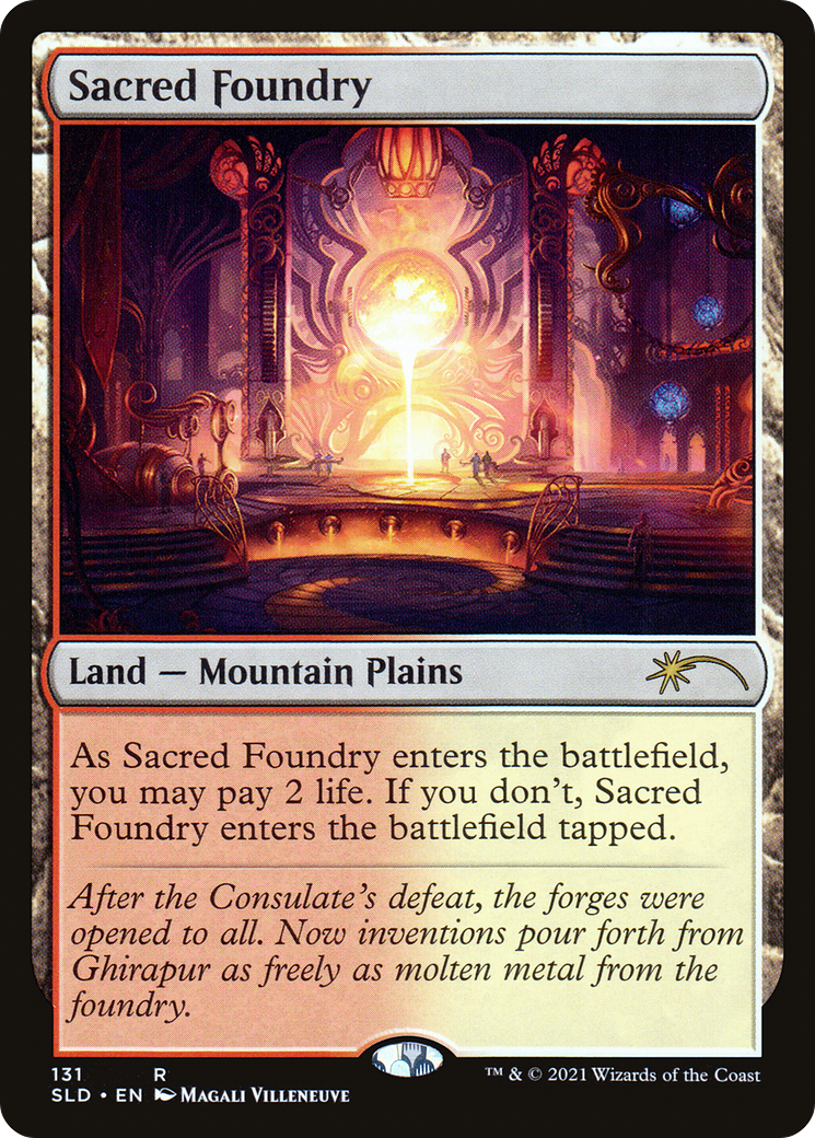 Image of Sacred Foundry (SLD-131) - Secret Lair Drop