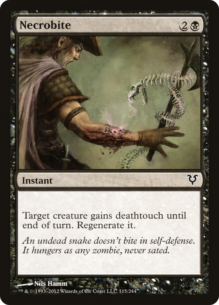 Image of Necrobite (AVR-115) - Avacyn Restored Foil