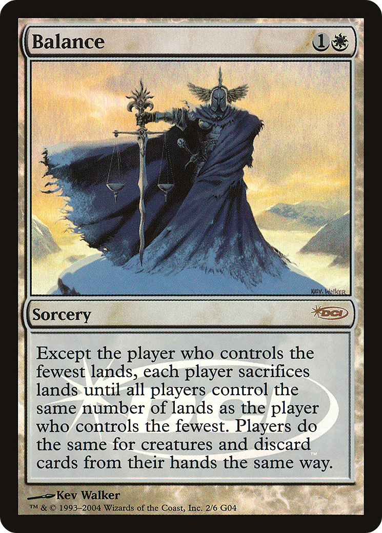 Image of Balance (JDG-002) - Judge Gift Cards 2004 Foil