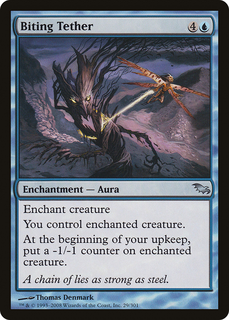 Image of Biting Tether (SHM-029) - Shadowmoor