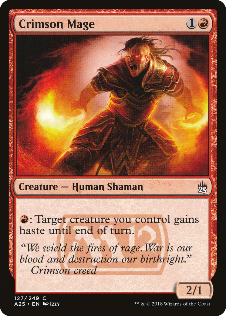 Image of Crimson Mage (A25-127) - Masters 25 Foil
