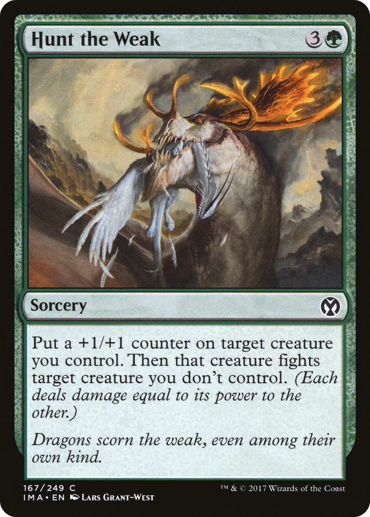 Image of Hunt the Weak (IMA-167) - Iconic Masters