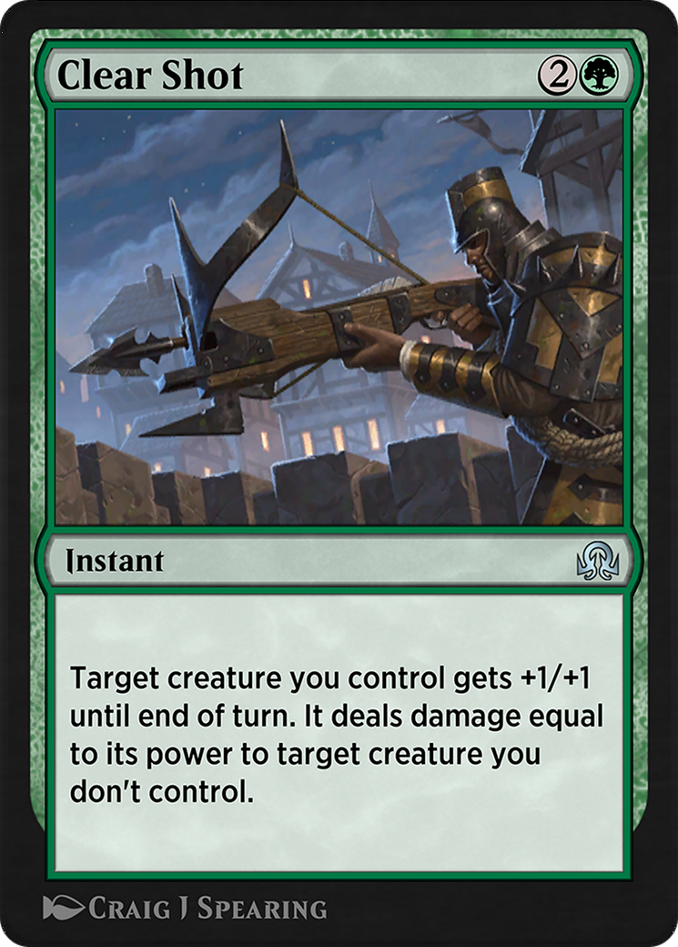 Image of Clear Shot (SIR-189) - Shadows over Innistrad Remastered