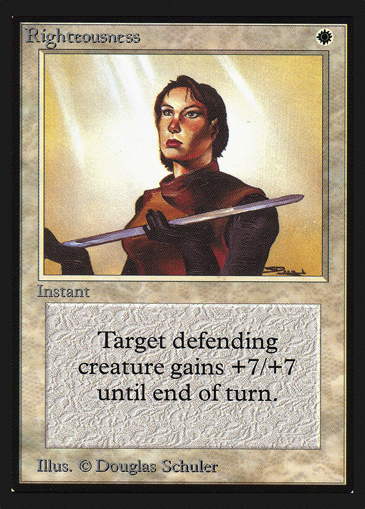 Image of Righteousness (IE) (IED-) - Intl. Collectors' Edition