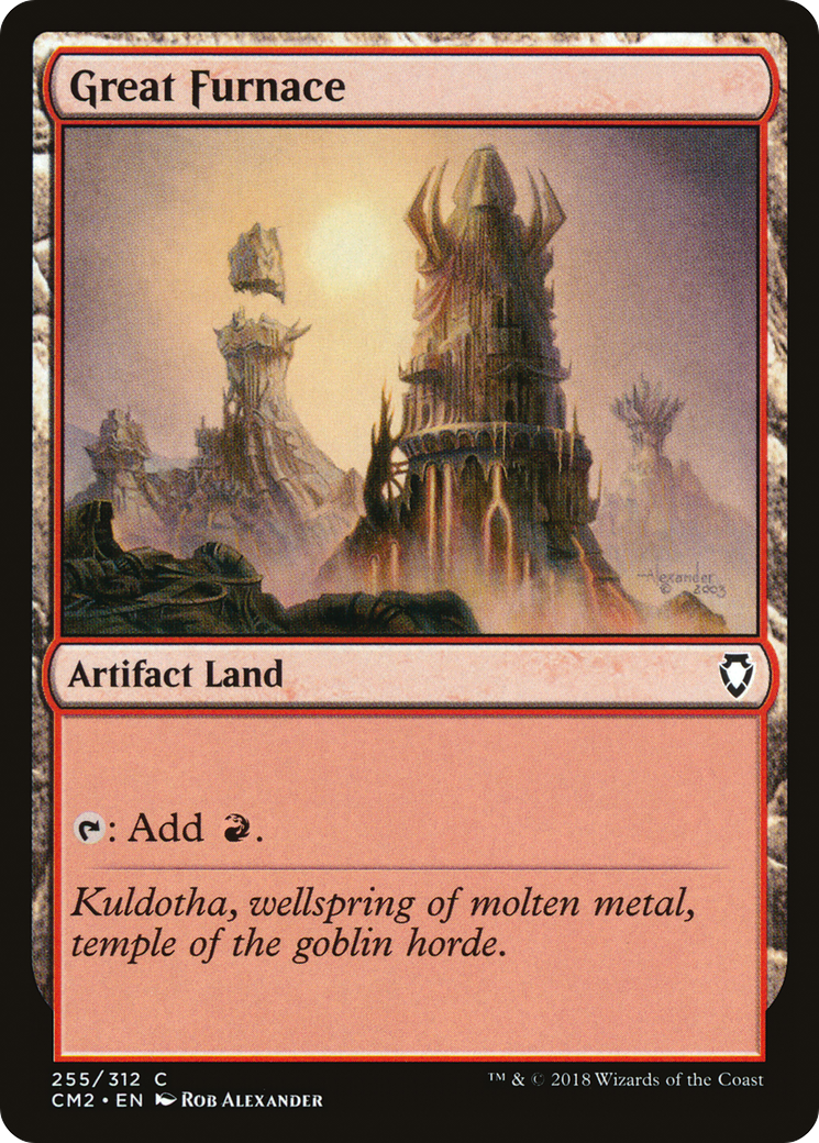 Image of Great Furnace (CM2-255) - Commander Anthology Volume II