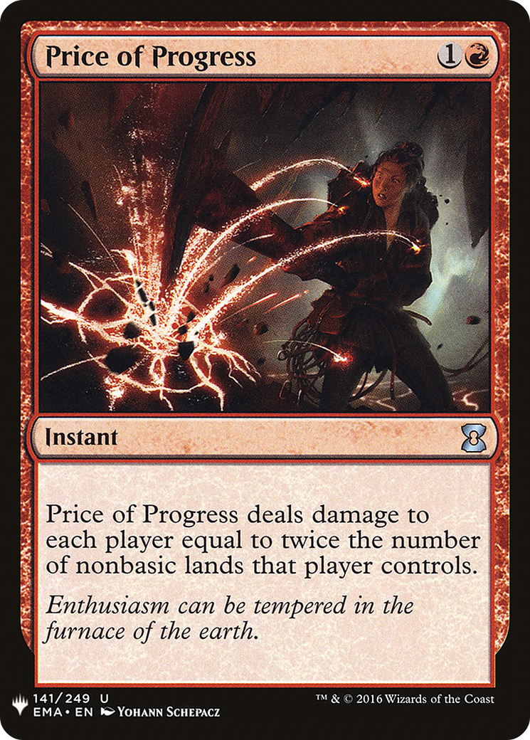Image of Price of Progress (LIST-141) - The List