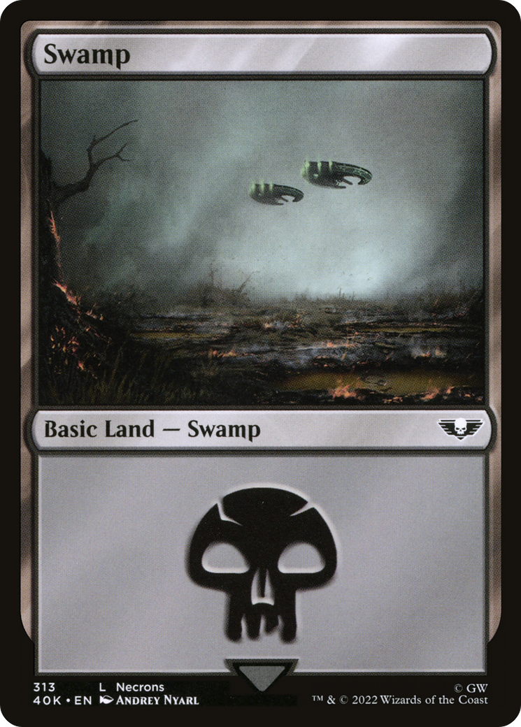 Image of Swamp (313) (40K-313) - Warhammer 40,000 Commander