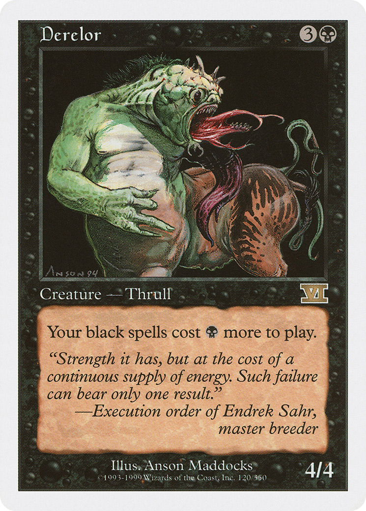 Image of Derelor (6ED-120) - Classic Sixth Edition