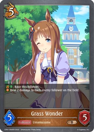 Image of Grass Wonder (CP01-050EN) - CP01 Umamusume Pretty Derby