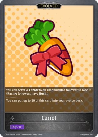 Image of Carrot (CP01-085EN) - CP01 Umamusume Pretty Derby