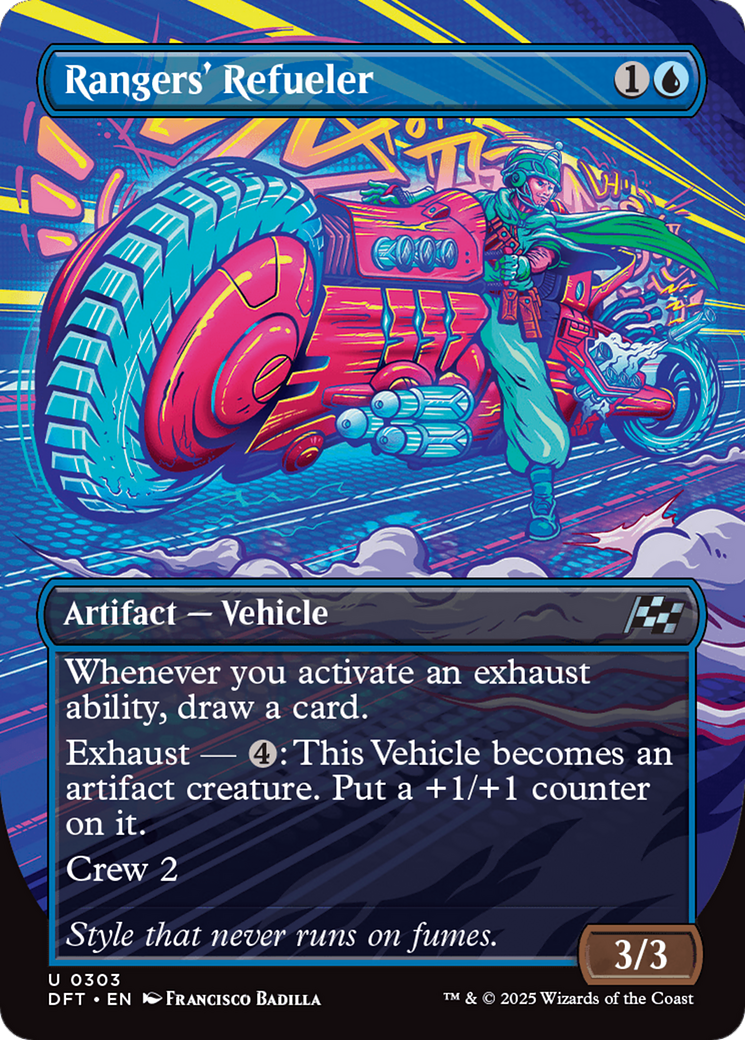 Image of Rangers' Refueler (Borderless) (DFT-303) - Aetherdrift (Borderless)