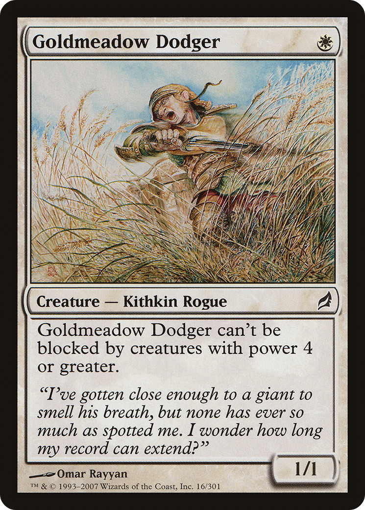 Image of Goldmeadow Dodger (LRW-016) - Lorwyn Foil