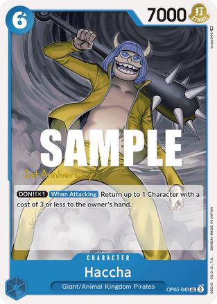 Image of Haccha (OP05-049) - Awakening of the New Era: 1st Anniversary Tournament Cards