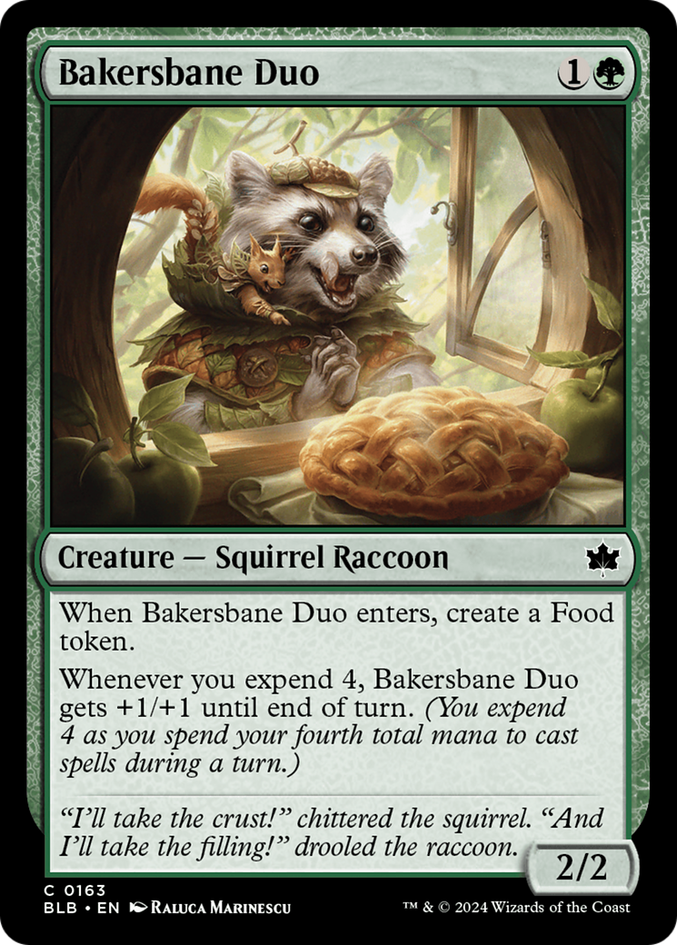 Image of Bakersbane Duo (BLB-163) - Bloomburrow Foil