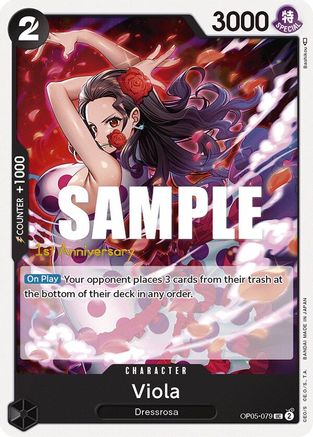 Image of Viola (OP05-079) - Awakening of the New Era: 1st Anniversary Tournament Cards
