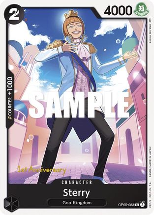 Image of Sterry (OP05-083) - Awakening of the New Era: 1st Anniversary Tournament Cards