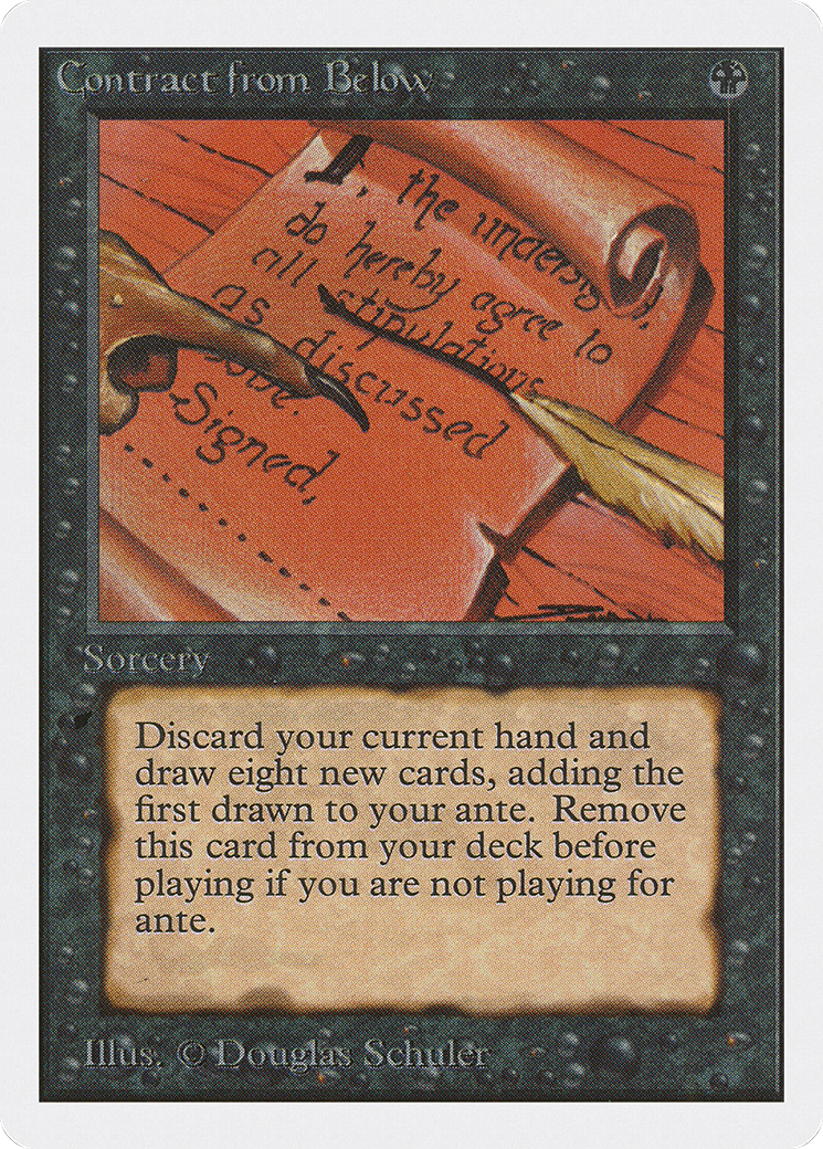 Image of Contract from Below (2ED-) - Unlimited Edition