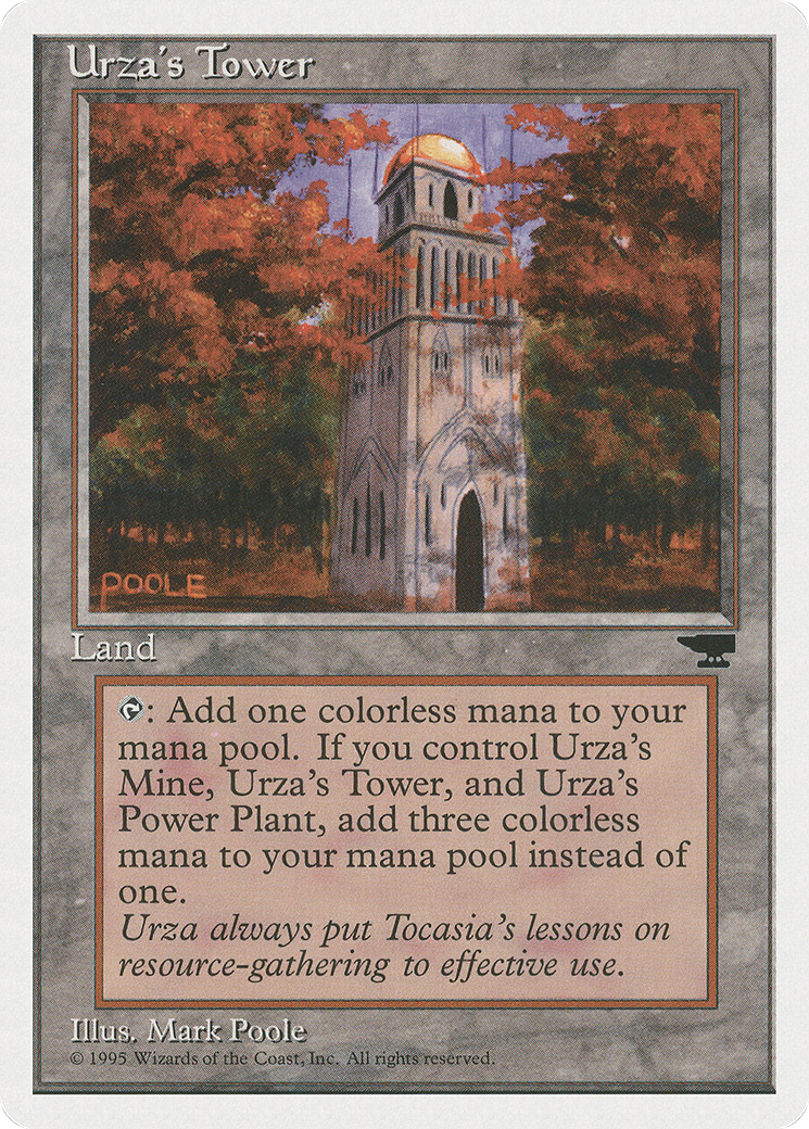 Image of Urza's Tower (Forest) (CHR-) - Chronicles